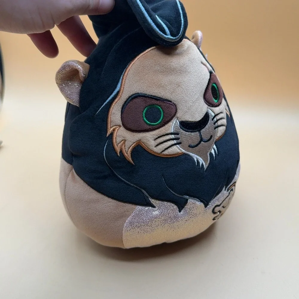 Squishmallows Disney Lion King Scar Plush Stuffed Animal Black Tan 8 Inch